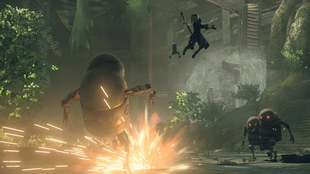 Кунгфу против роботов в новом трейлере Nier: Automata - Изображение 3 Кунгфу против роботов в новом трейлере Nier: Automata - Изображение 3