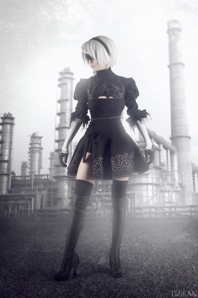 Выберите лучший косплей дня из двух прекрасных 2B из Nier: Automata. - Изображение 7 Выберите лучший косплей дня из двух прекрасных 2B из Nier: Automata. - Изображение 7