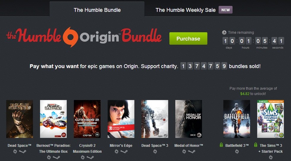 Humble Origin Bundle. Аттракцион невиданной щедрости или... - Изображение 3 Humble Origin Bundle. Аттракцион невиданной щедрости или... - Изображение 3