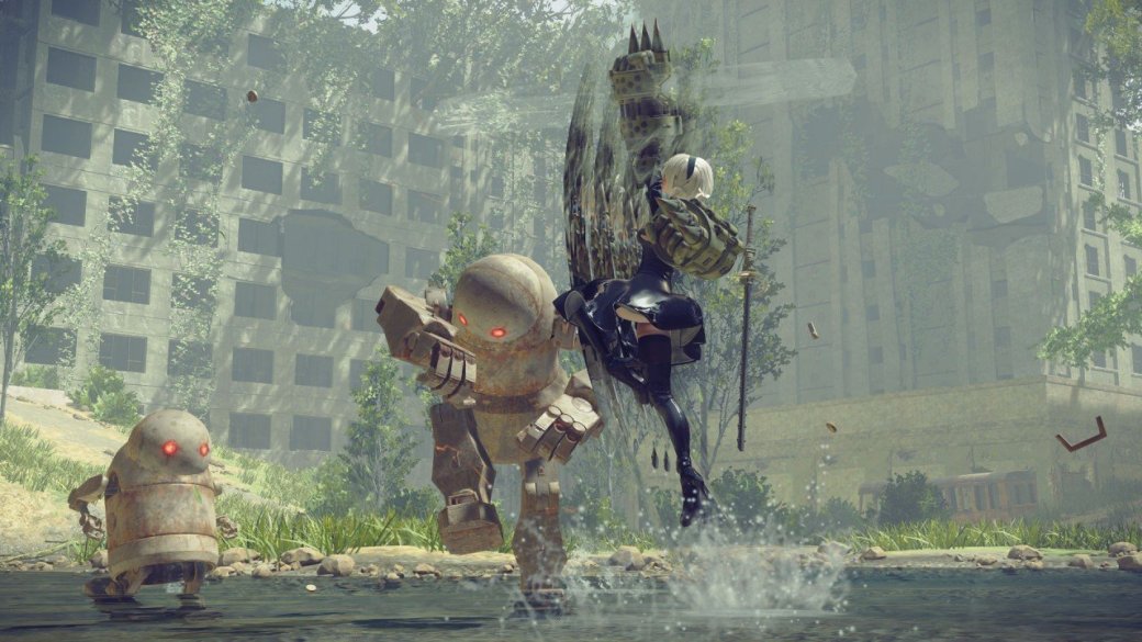 Как найти все оружие в NieR: Automata. Гайд - Изображение 4 Как найти все оружие в NieR: Automata. Гайд - Изображение 4