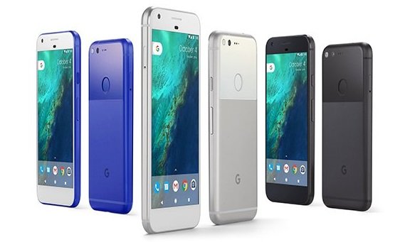 Google показала «реально синие» смартфоны Pixel и VR-шлем Daydream. - Изображение 1 Google показала «реально синие» смартфоны Pixel и VR-шлем Daydream. - Изображение 1