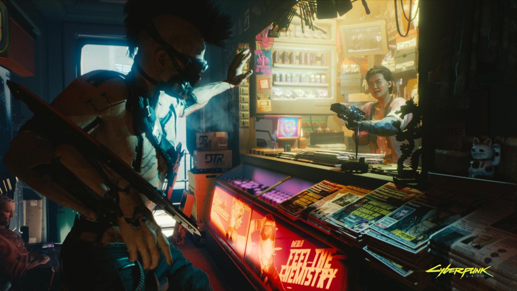 Трущобы, технологии, акупунктура и «парень в олимпосе» на новых скриншотах Cyberpunk 2077