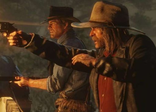 Гифка дня: молниеносная реакция на опасность в Red Dead Redemption 2