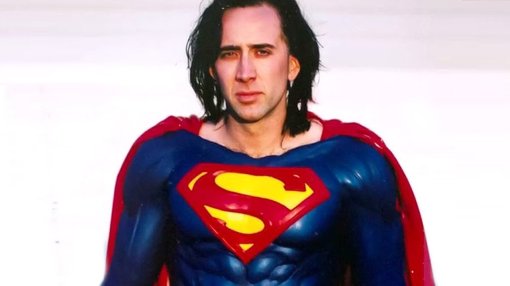Как бы Николас Кейдж мог выглядеть в роли Супермена и Терминатора. Это фан-арт