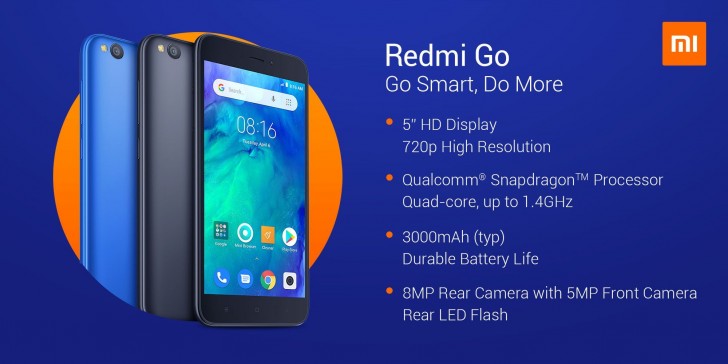 Анонс Xiaomi Redmi Go: первый Android Go-смартфон Xiaomi по цене 80 евро | SE7EN.ws - Изображение 3