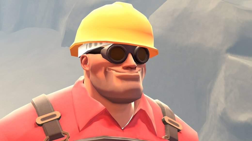 Гифка дня: инженер из Team Fortress 2 чинит телевизор ударом молотка