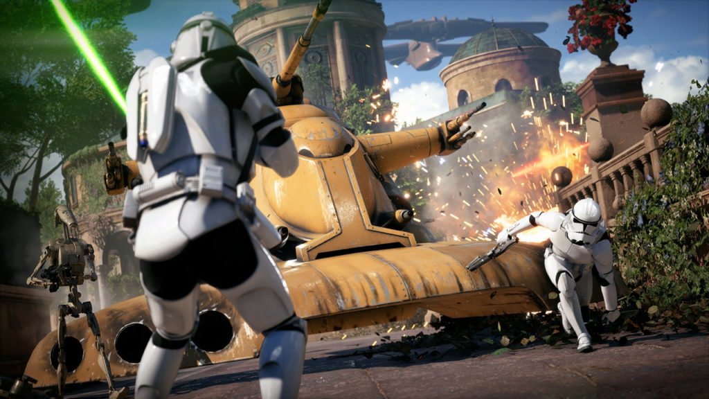 Эксперты Digital Foundry оценили космические красоты Battlefront II на консолях